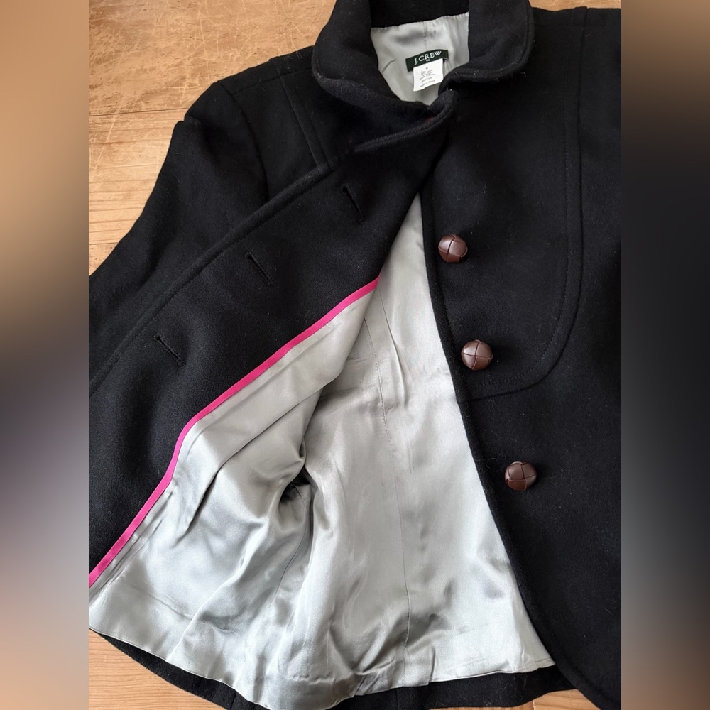 JCrew Bella Wool Riding Jacket - Picture 7 of 9